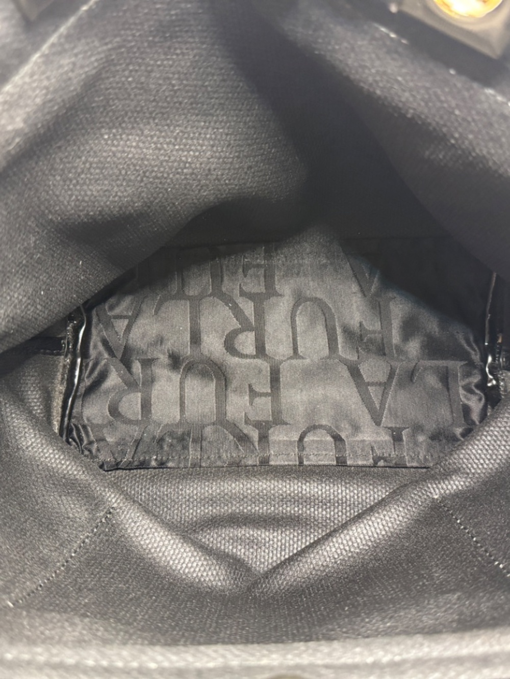 FURLA CREAM/BROWN/BLACK SMALL TOTE! - Picture 15 of 17